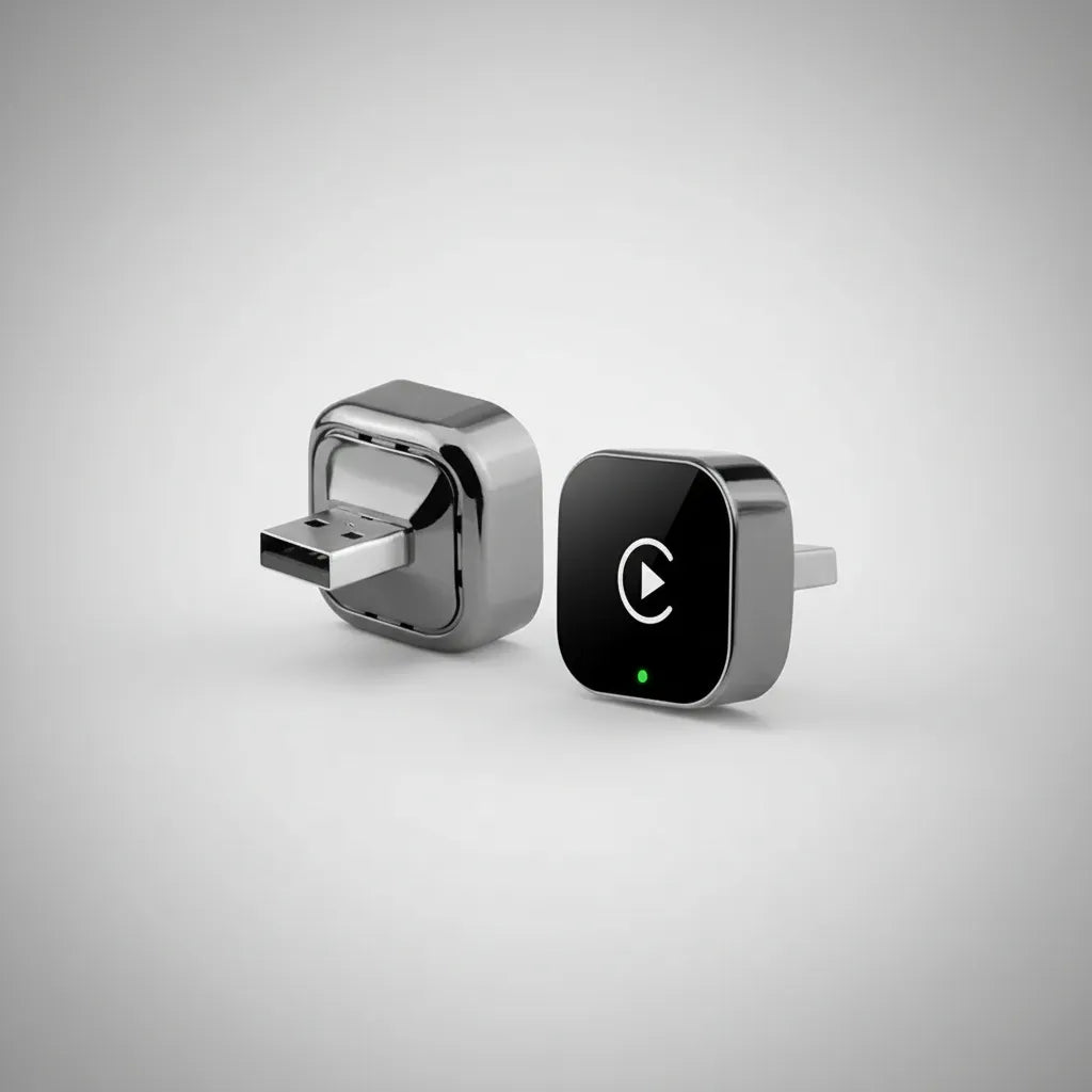 Adaptador Inalámbrico 2 en 1 para CarPlay y Android Auto | Conexión Automática