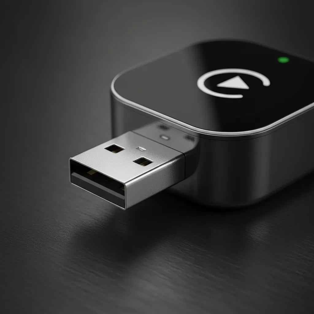 Adaptador Inalámbrico 2 en 1 para CarPlay y Android Auto | Conexión Automática